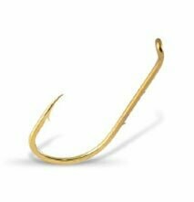 Bait-Holder Hooks, Beak Point — Gold Plated (25)